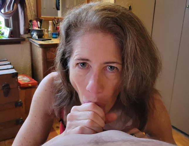 Can't talk with a mouth full