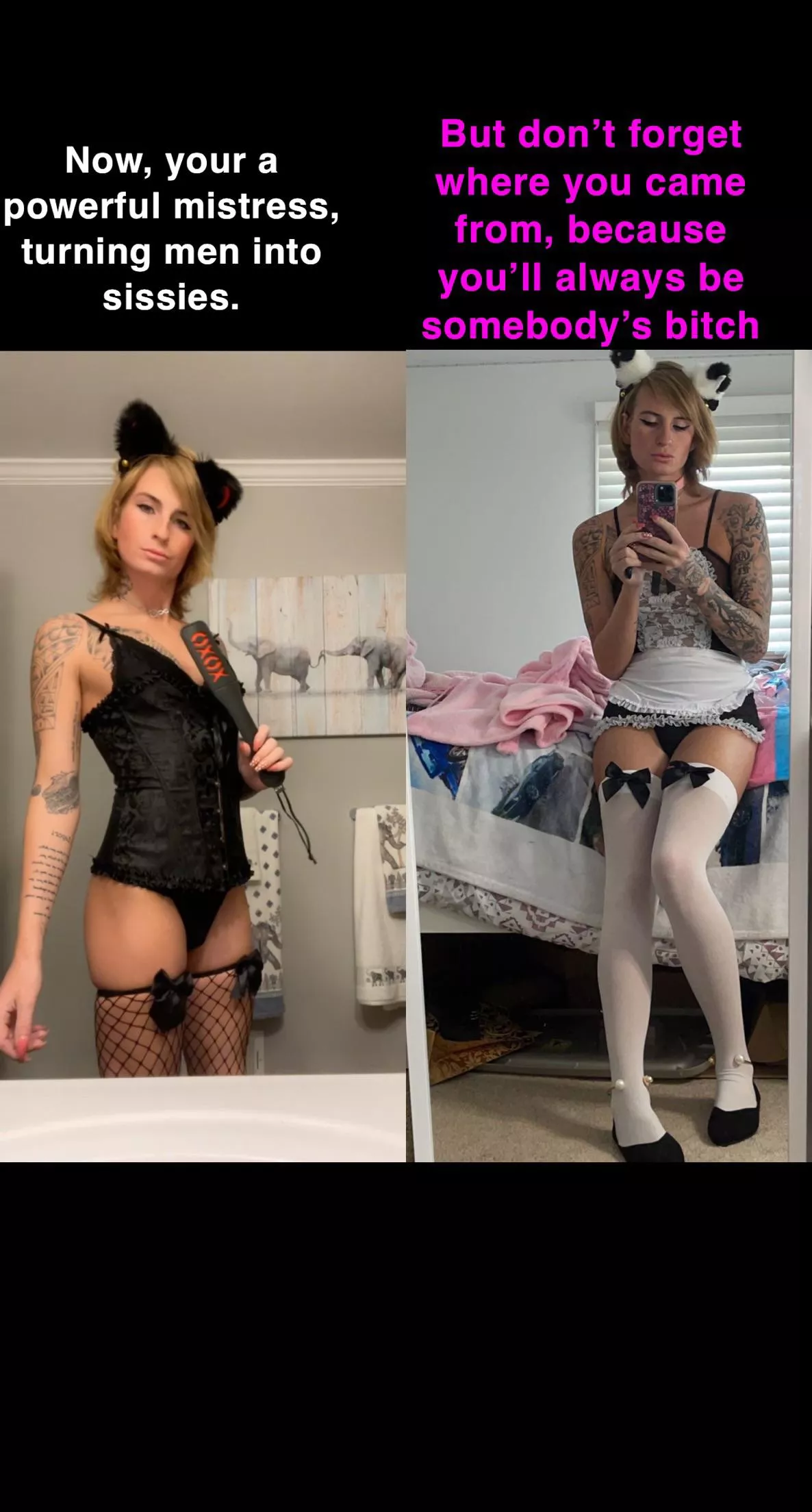 Captions are above posts 🙈☺️