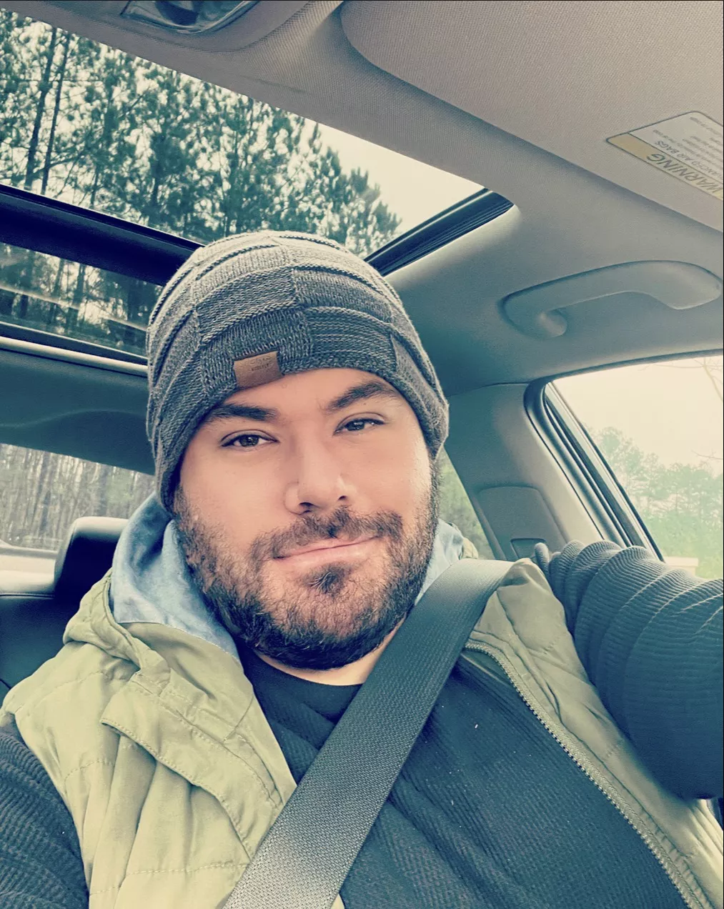 Car selfie cause Iโm bored. ๐ป Car selfie cause Iโm bored. ๐ป