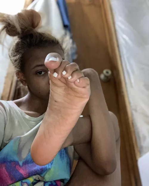 Care for my feet for me Care for my feet for me