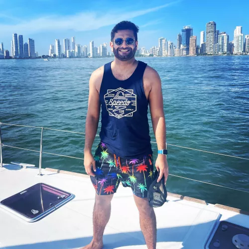 Caribbean city. Caribbean city.