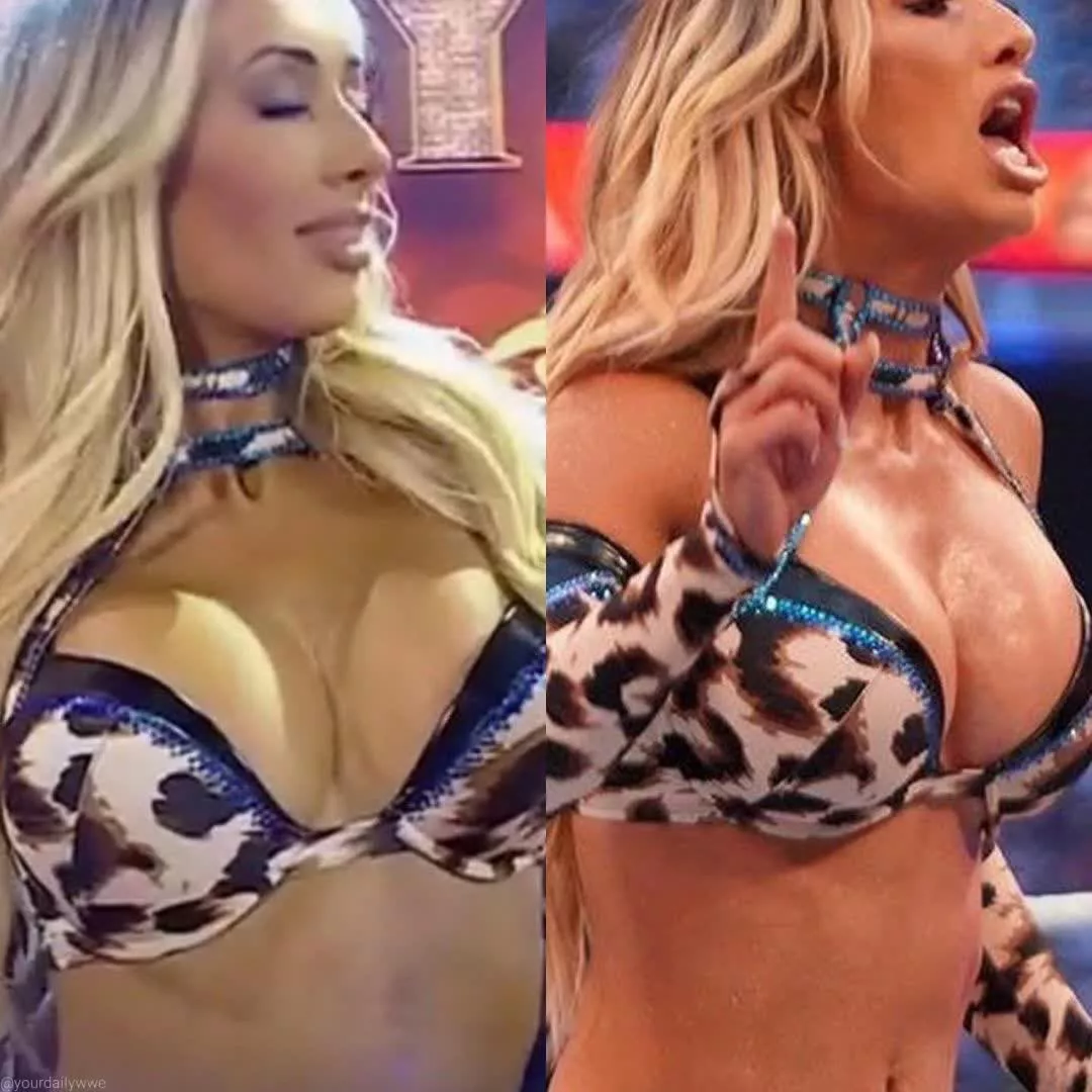 Carmella looked so good this night Carmella looked so good this night