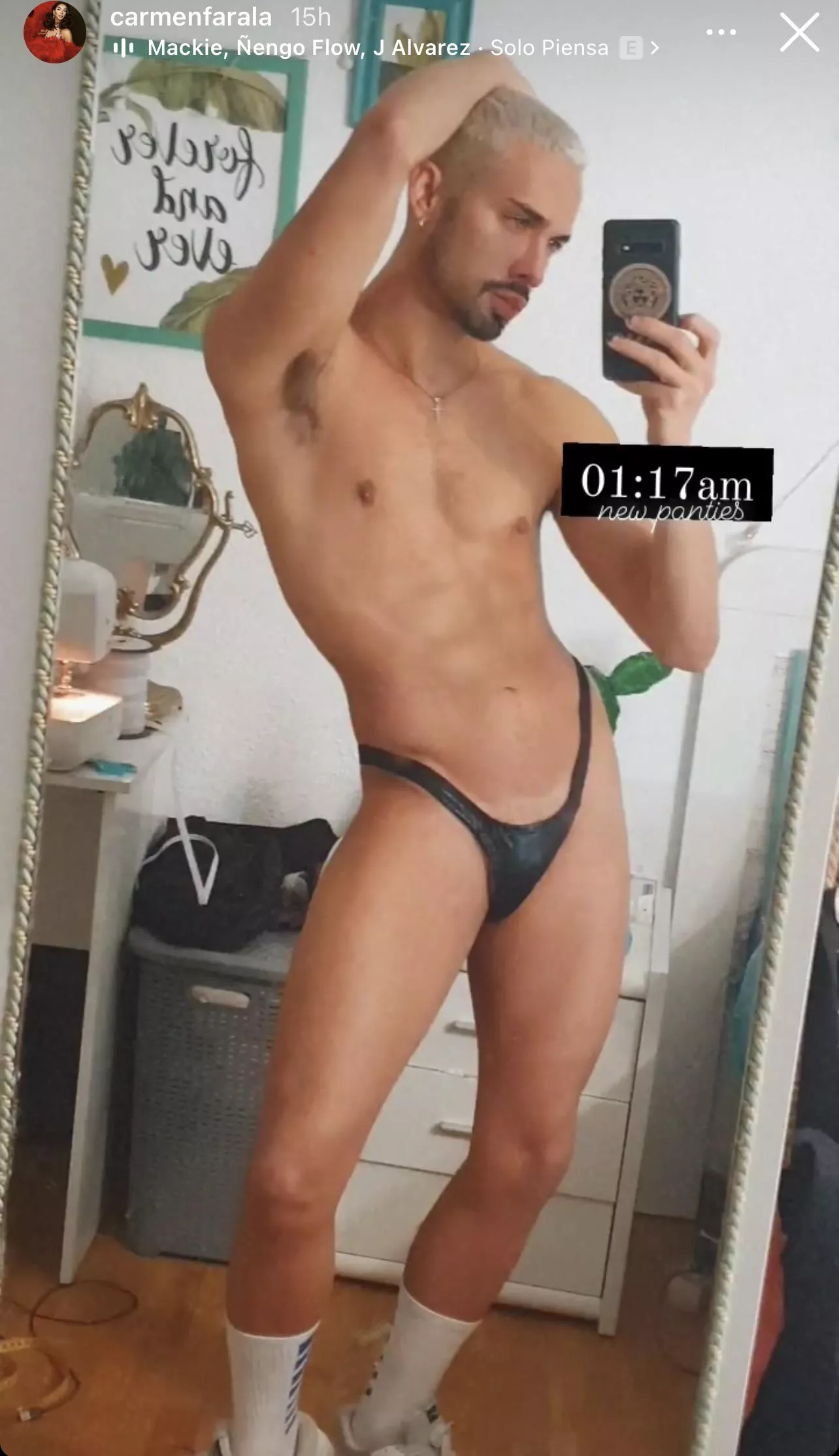 Carmen Farala on her IG story