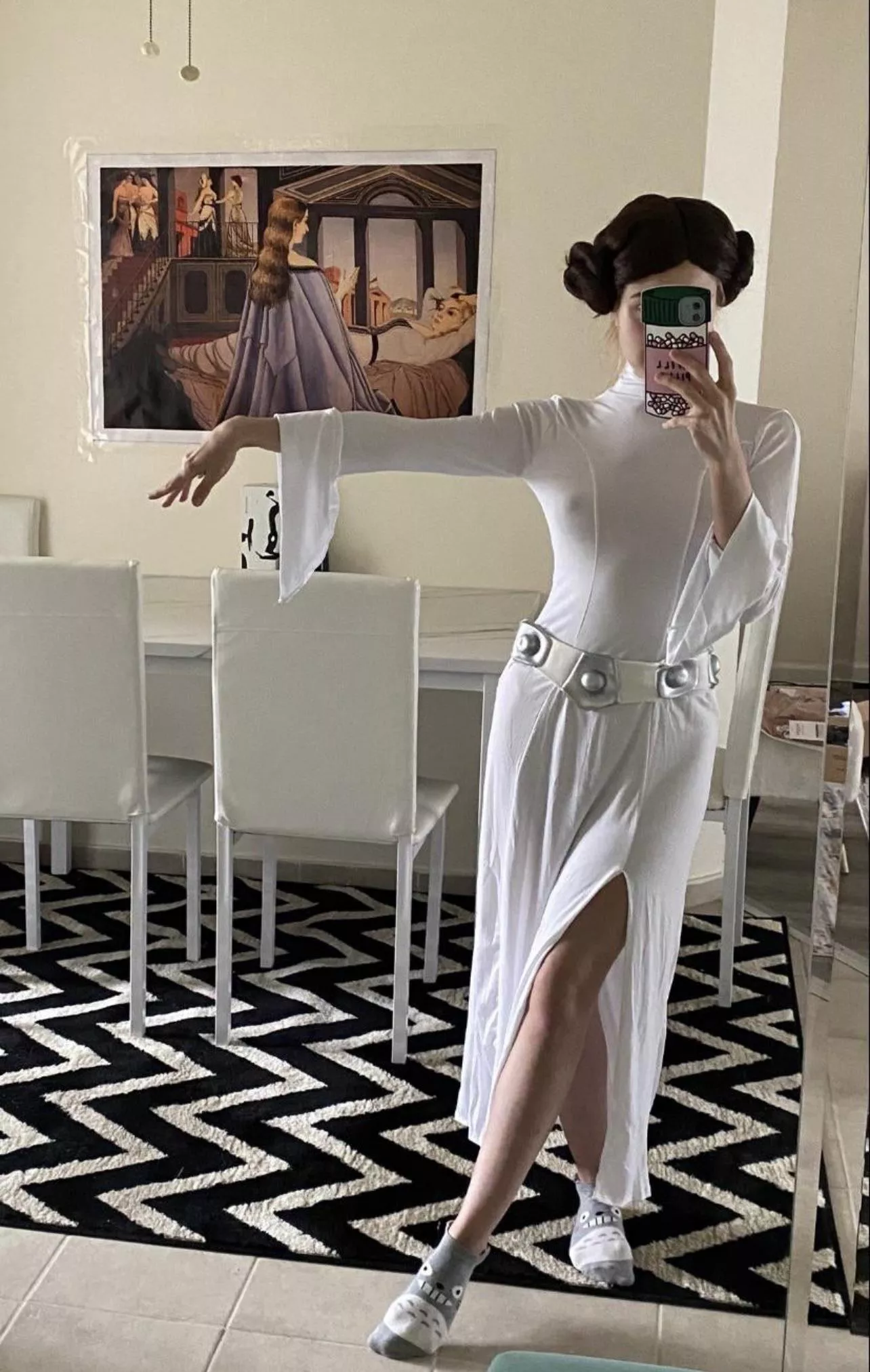 Carrie Fisher didn’t wear a bra or underwear in Star Wars and I want to be true to the character Carrie Fisher didn’t wear a bra or underwear in Star Wars and I want to be true to the character