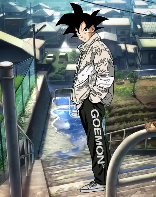 Casual Goku by me