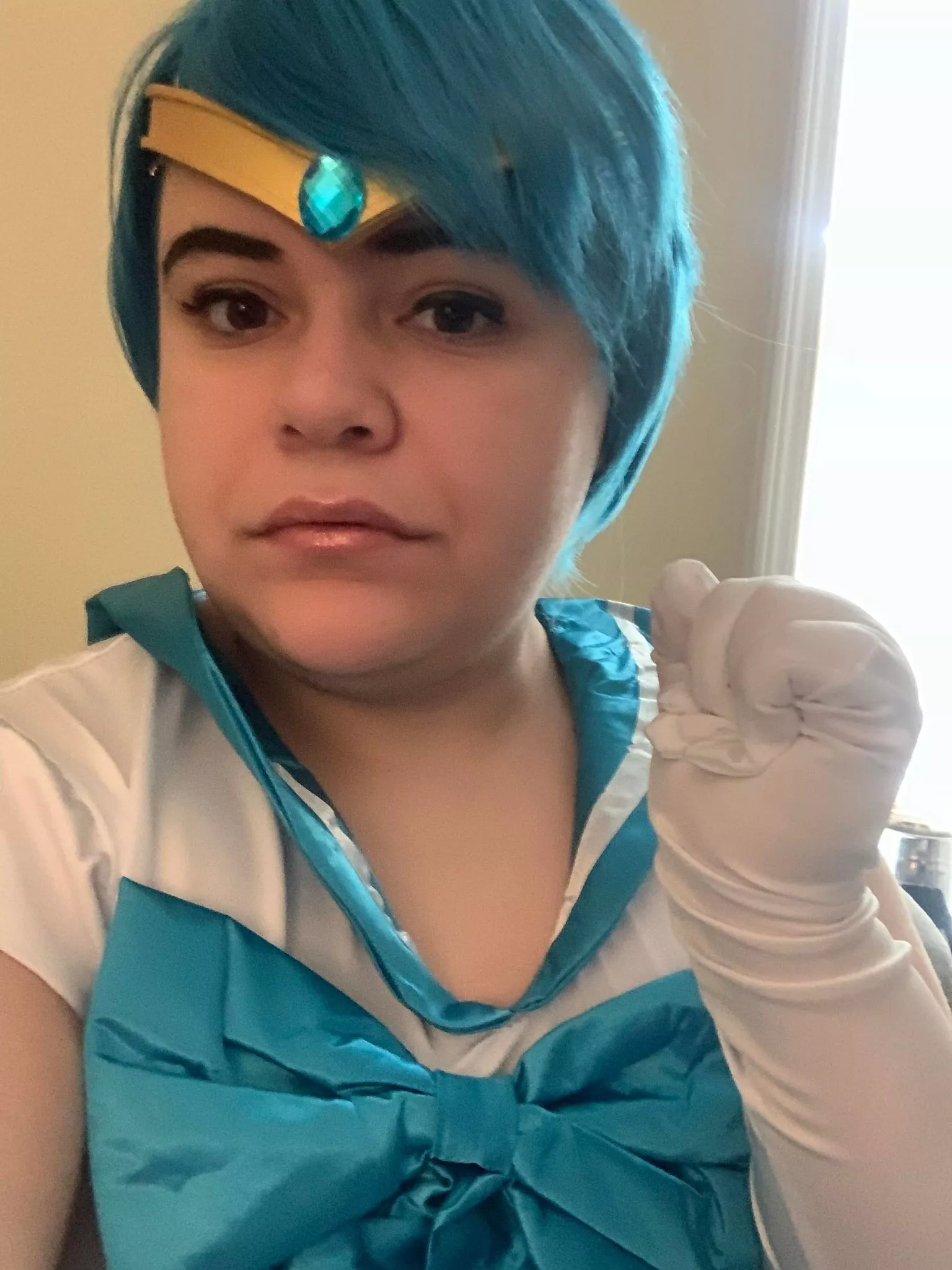 Casual Sailor Mercury selfie :)