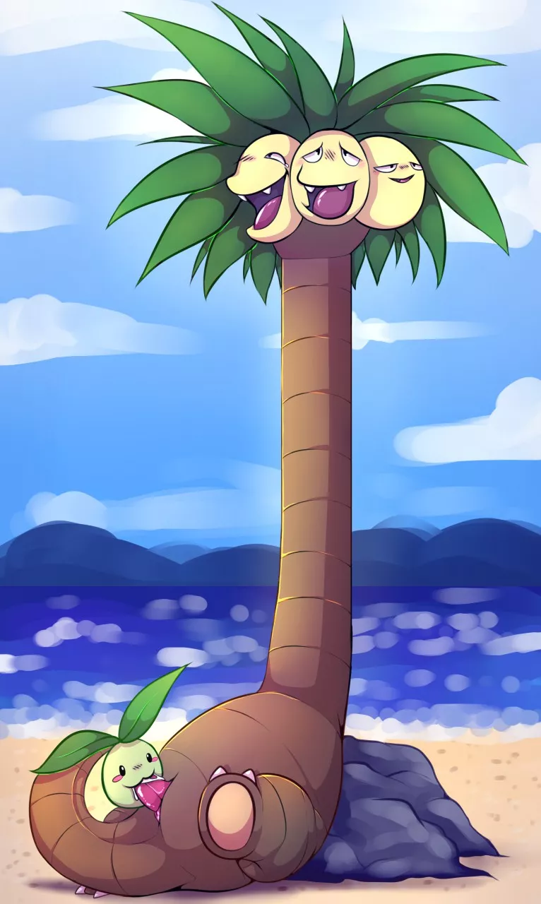 Catch them all challenge #103.B - Alolan Exeggutor (oreocakes) Catch them all challenge #103.B - Alolan Exeggutor (oreocakes)