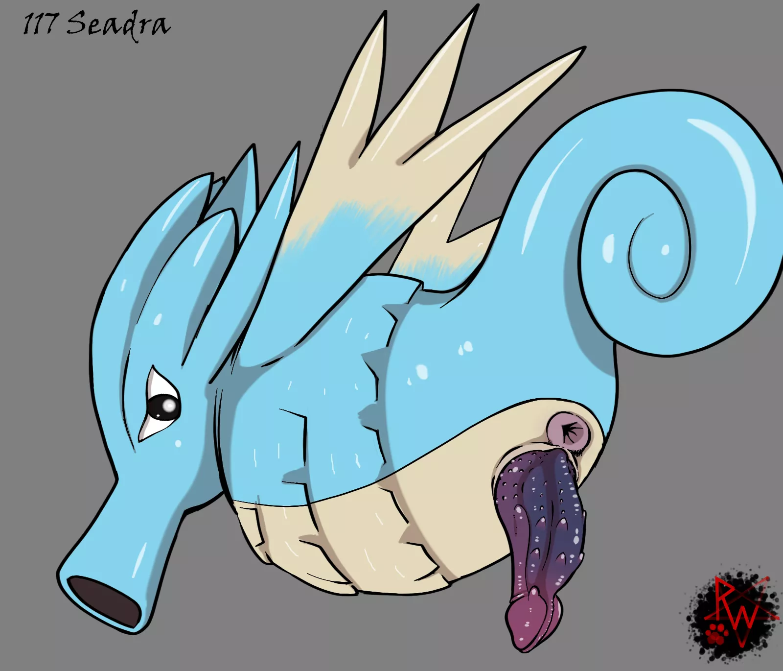 Catch them all challenge #117 - Seadra (rapistwerewolf) Catch them all challenge #117 - Seadra (rapistwerewolf)