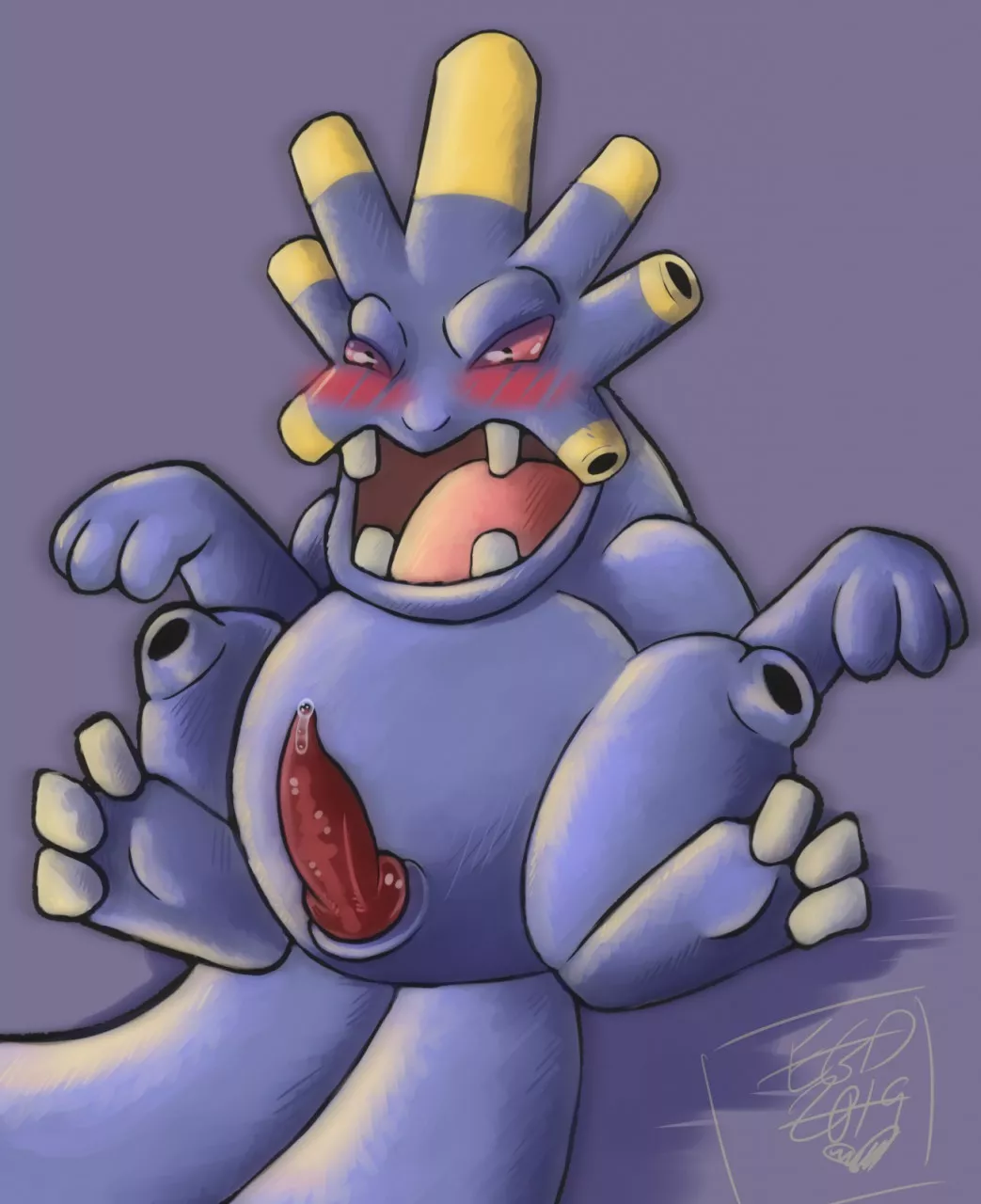 Catch them all challenge #295 - Exploud (Oil-Slick) Catch them all challenge #295 - Exploud (Oil-Slick)