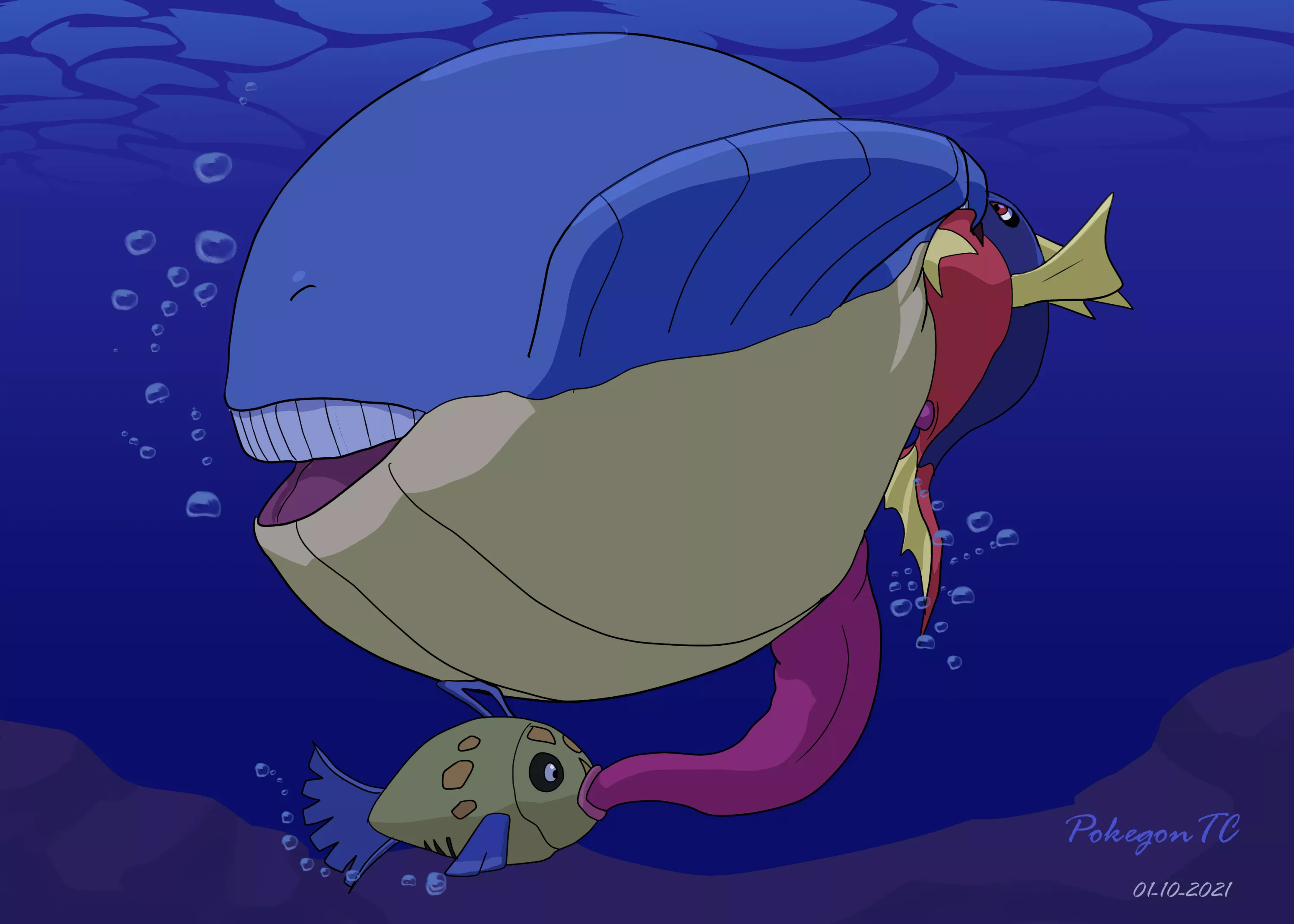 Catch them all challenge #320 - Wailmer (T-ace Juice) Catch them all challenge #320 - Wailmer (T-ace Juice)