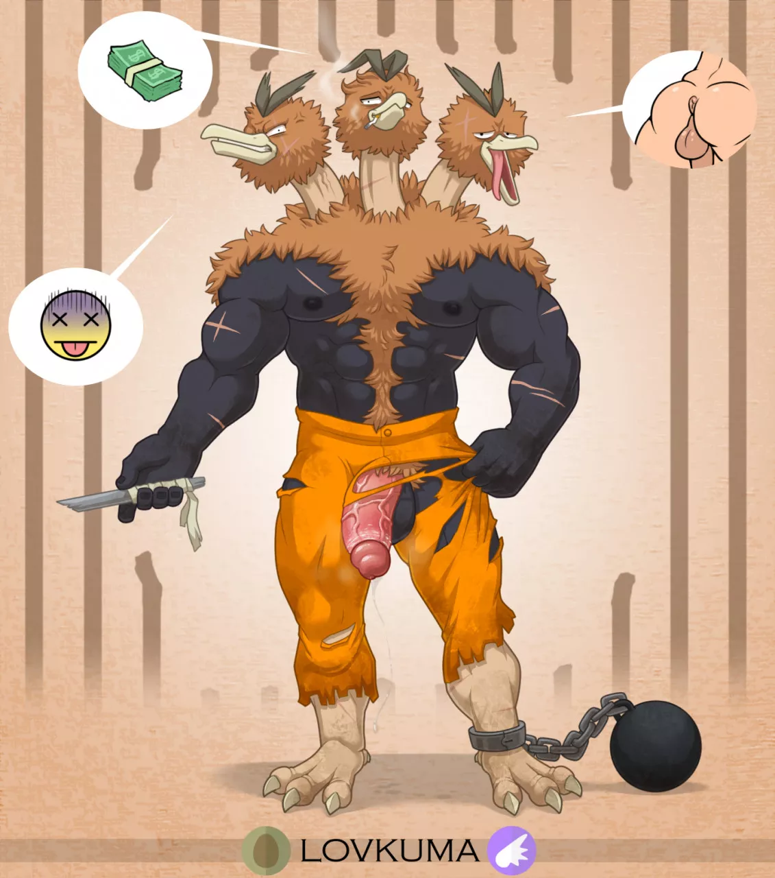 Catch them all challenge #85 - Dodrio (Lovkuma) Catch them all challenge #85 - Dodrio (Lovkuma)