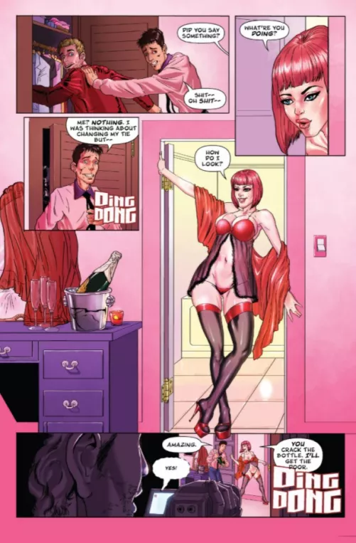 Cathy's Lingerie [Lesbian Zombies from Outer Space #1]