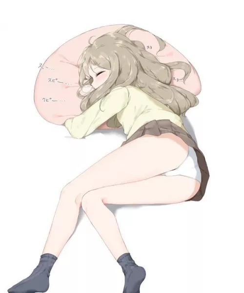 Caught taking a nap