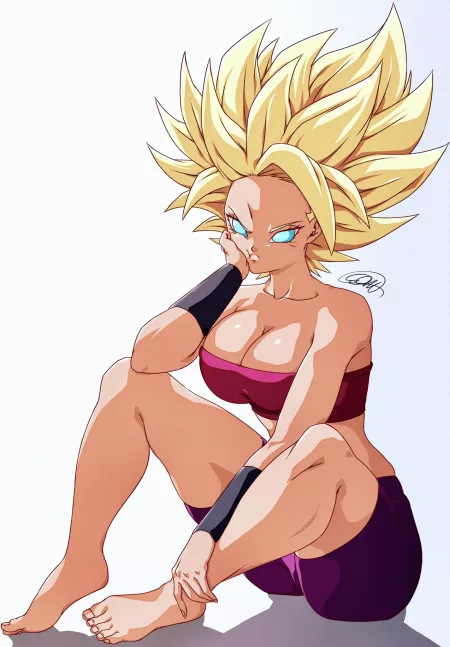 Caulifla's SSJ2 Training (DaArriMari) [Dragonball Super]