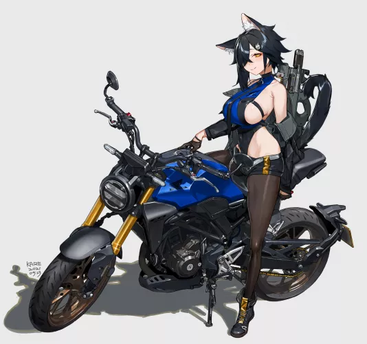 CB300R GIRL (Kare Huang ) [Original]