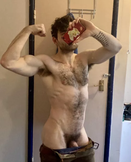 Celebrating Boxing Day the only way I know how, with a post shower selfie