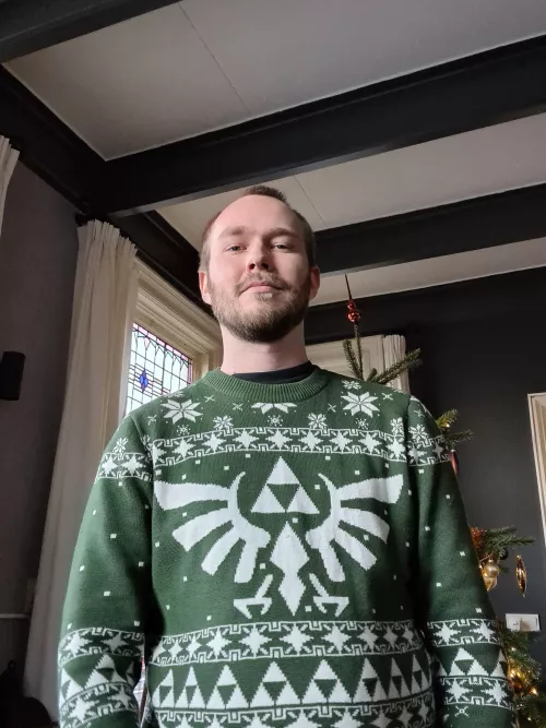 Celebrating christmas in my favourite game themed christmas sweater . Have a good one you all ππππ