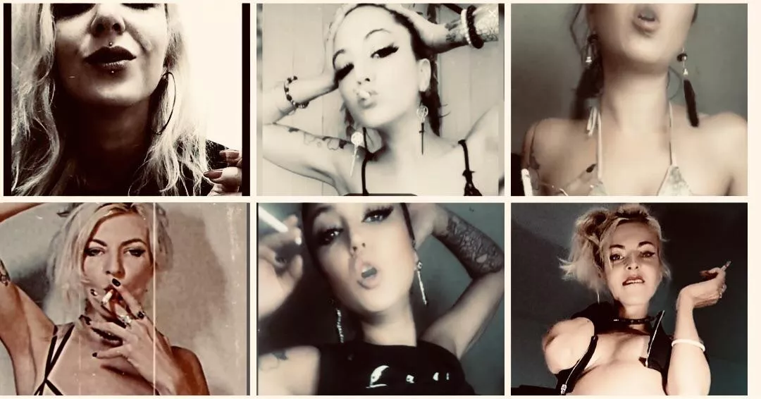 Chainsmoking alone, But always together 🖤 Do you have a lockdown friend you FaceTime to ChainSmoke with ??!