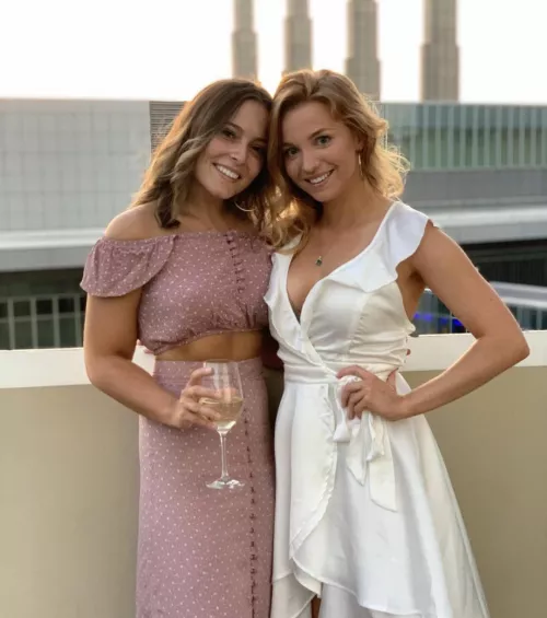 champagne on the rooftop