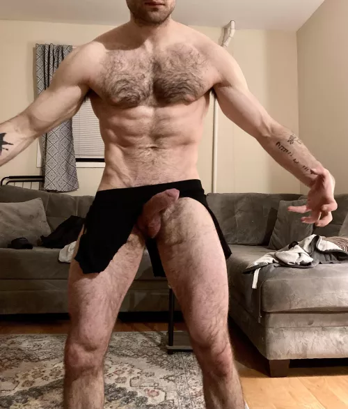 Channeling my inner Tarzan. Get ready to tame a beast