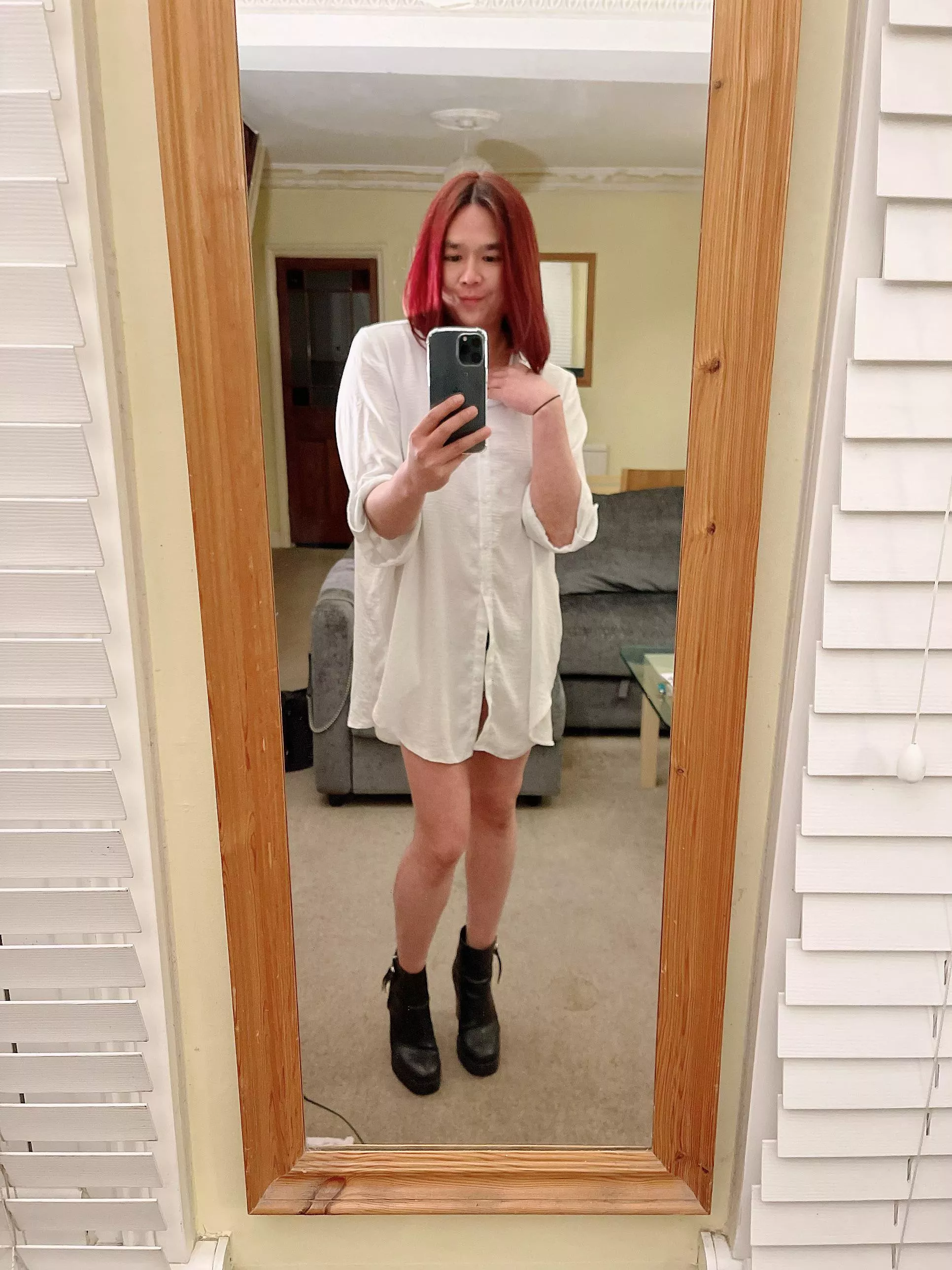 Channeling the inner thot. Felt cute, might delete. 😂