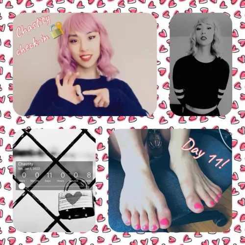 Chastity check-in 🔐: day 11 - a new subject of interest for me... watching guys jerk off knowing that I won’t be able to myself for the foreseeable future 😬 Chastity check-in 🔐: day 11 - a new subject of interest for me... watching guys jerk off knowing that I won’t be able to myself for the foreseeable future 😬