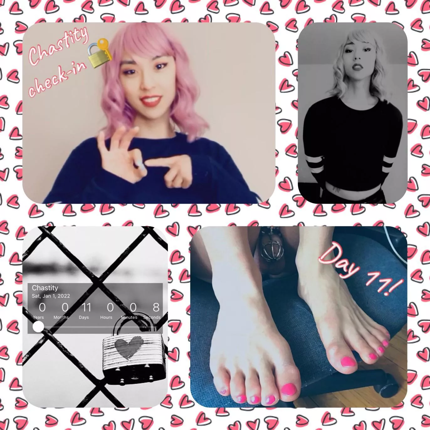 Chastity check-in 🔐: day 11 - a new subject of interest for me... watching guys jerk off knowing that I won’t be able to myself for the foreseeable future 😬