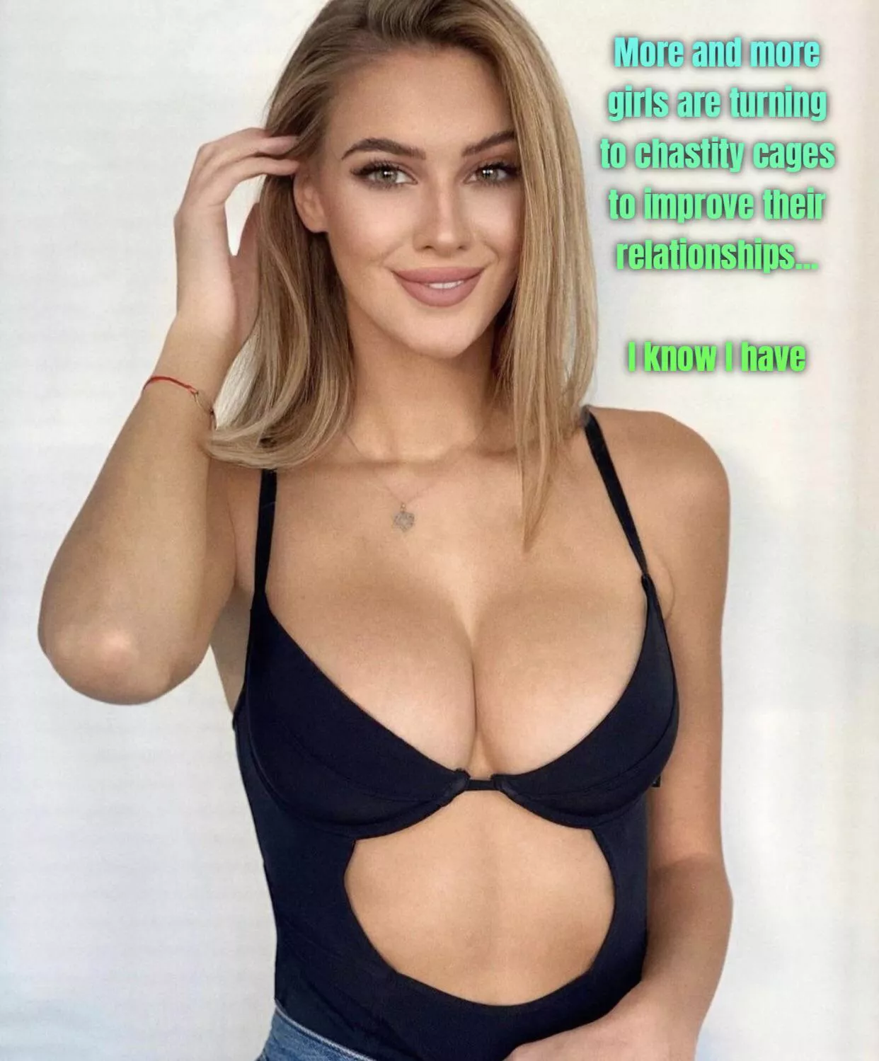 Chastity is a great relationship building accessory 😊 Chastity is a great relationship building accessory 😊
