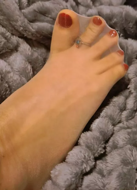 Check out my toe ring Check out my toe ring