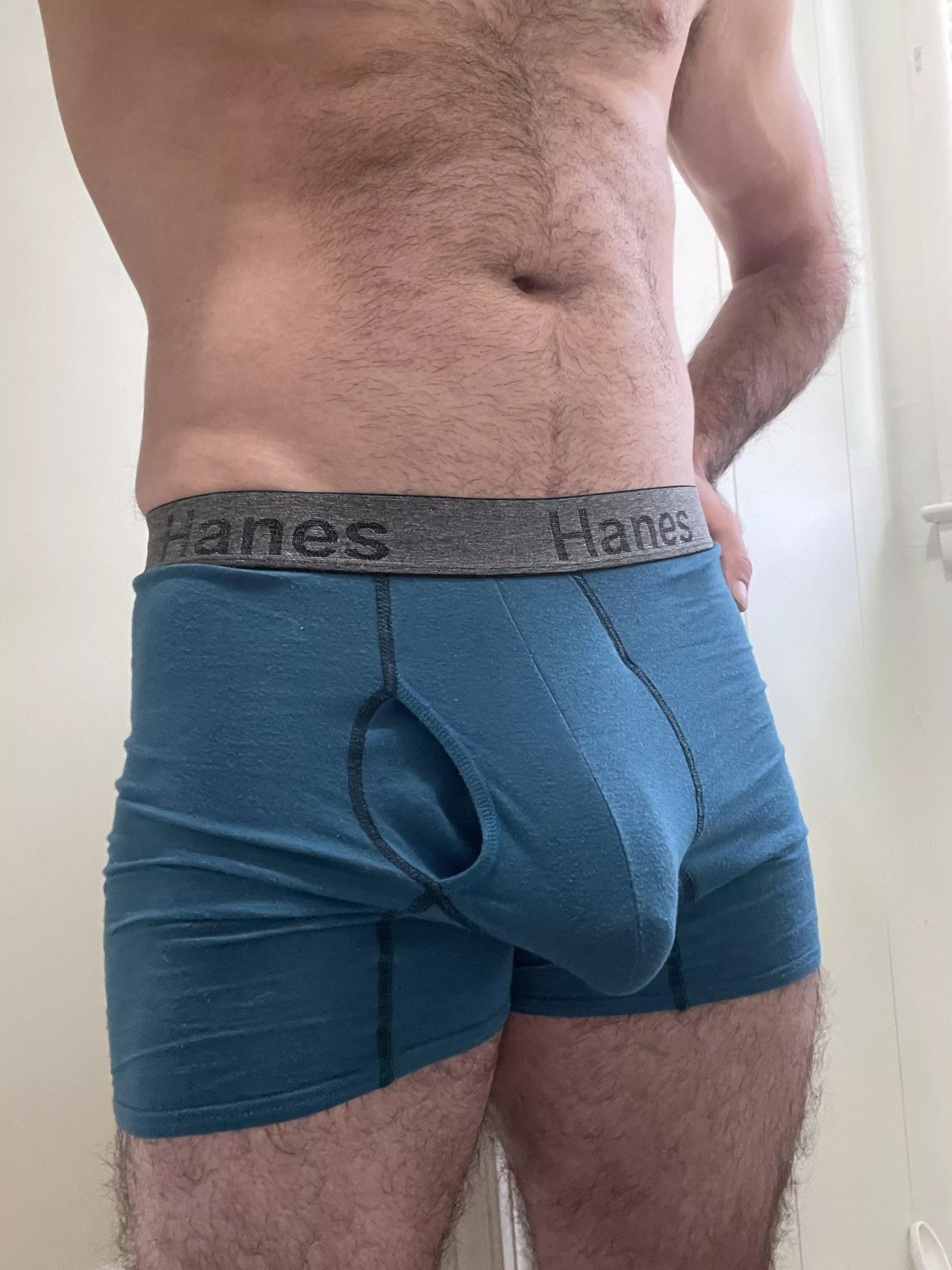 Checking out my body this morning