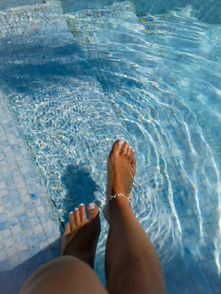Checking the water π Checking the water π