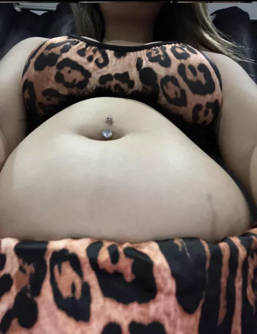 Cheetah girl needs her belly rubbed ❤️