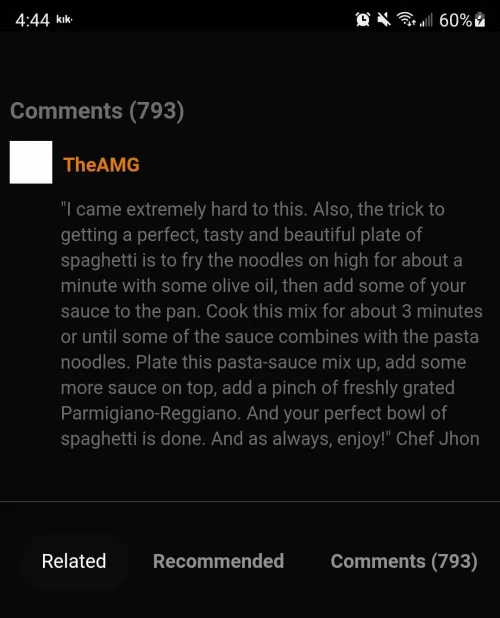 Chef's Kiss