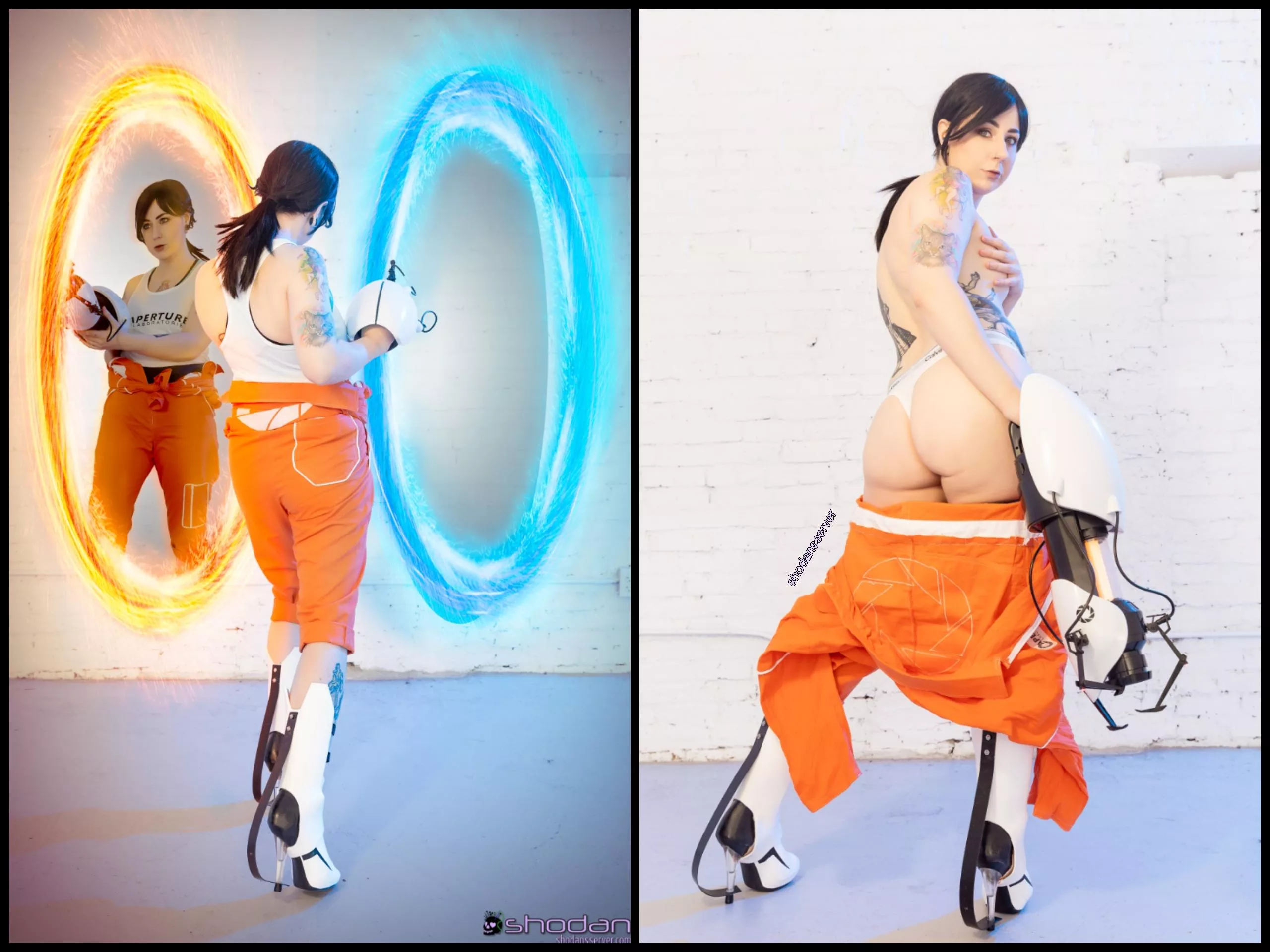 Nude Chell Porn - Chell from Portal 2 by Shodan nudes : cosplayonoff | NUDE-PICS.ORG