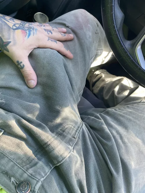 Chillin on lunch and…