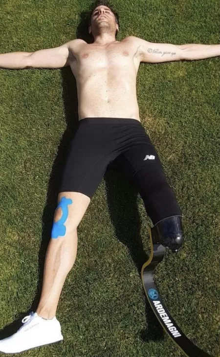 Chilling after a run Chilling after a run