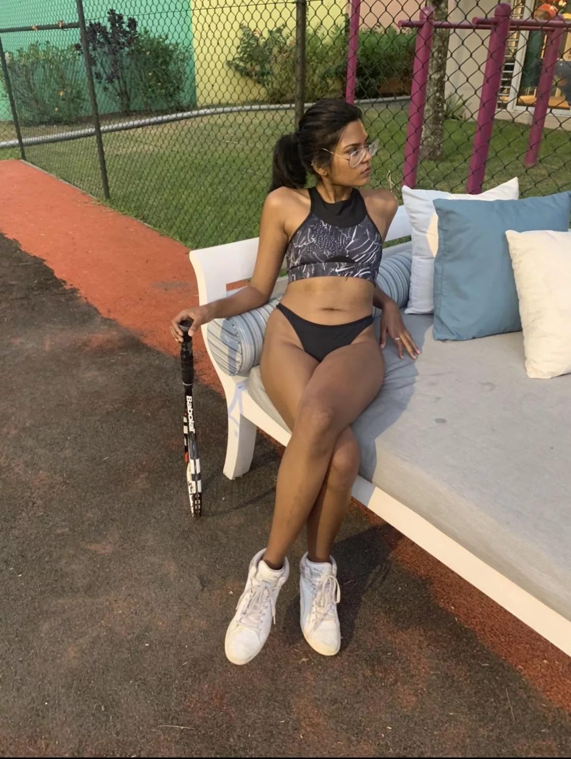 Chilling after getting dirty Chilling after getting dirty