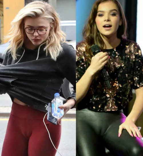 Chloe Grace Moretz vs Hailee Steinfeld cameltoe ? Who’s better? Chloe Grace Moretz vs Hailee Steinfeld cameltoe ? Who’s better?