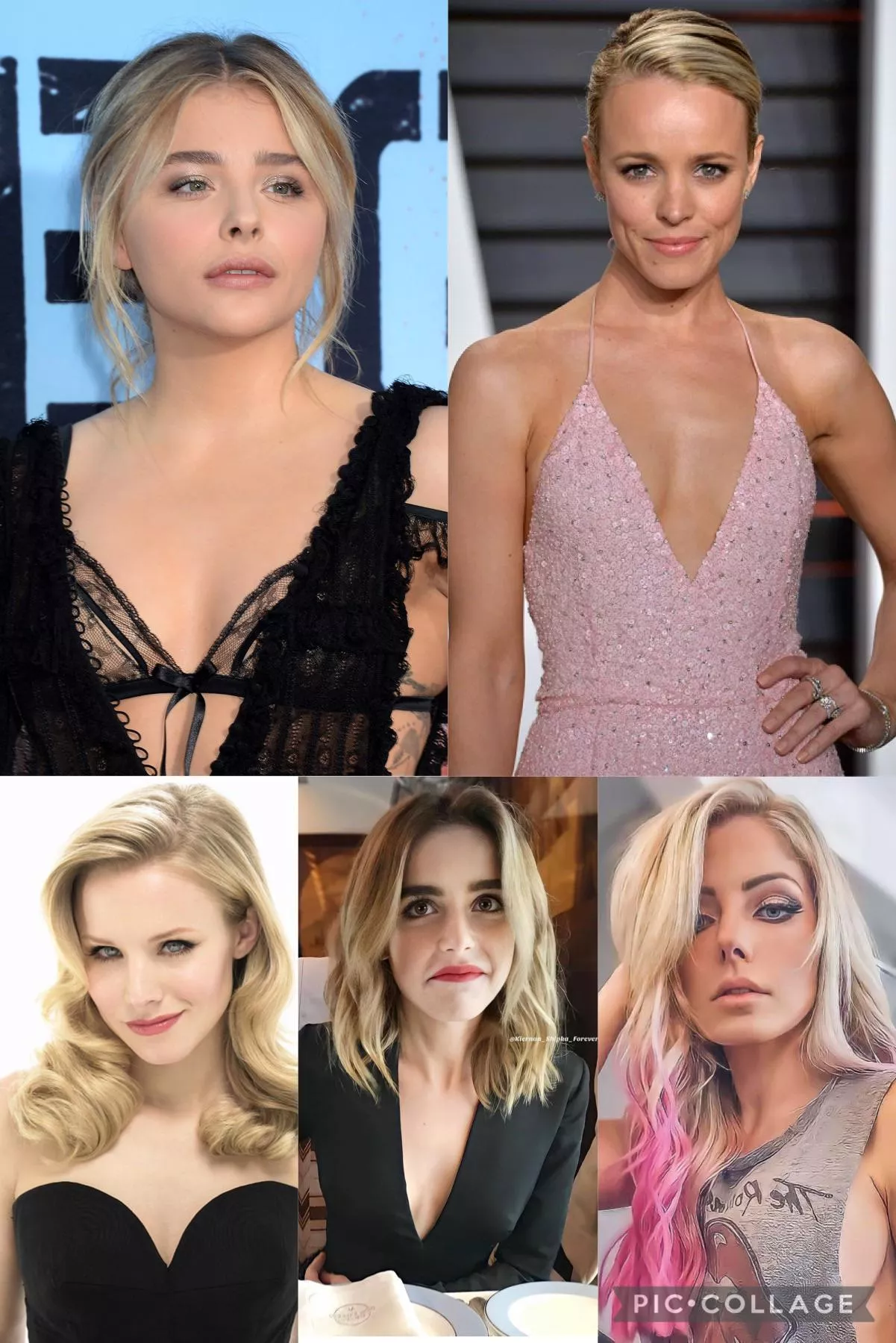 Chloe, Rachel, Kristen, Kiernan and Alexa have made me so desperate and submissive lately!