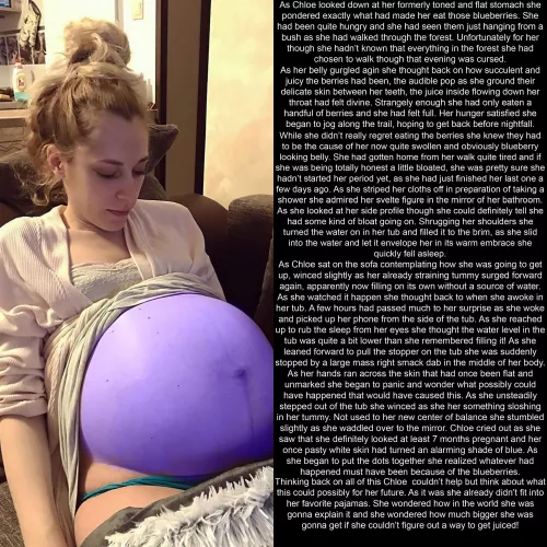 Chloe’s Blueberry Mishap