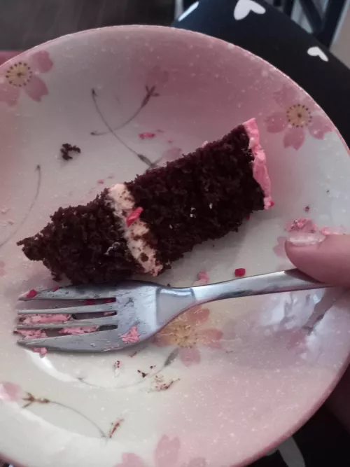 Chocolate Cake is an acceptable After-Valentines Breakfast, right?