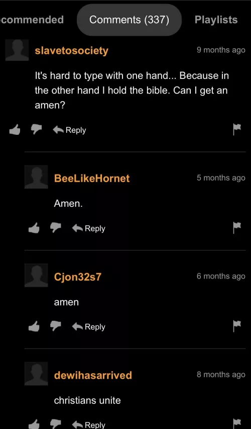 Christians unite!