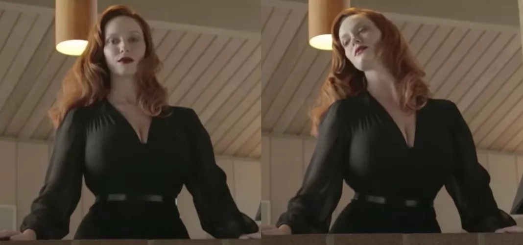Christina Hendricks is just the perfect pale busty thick milf