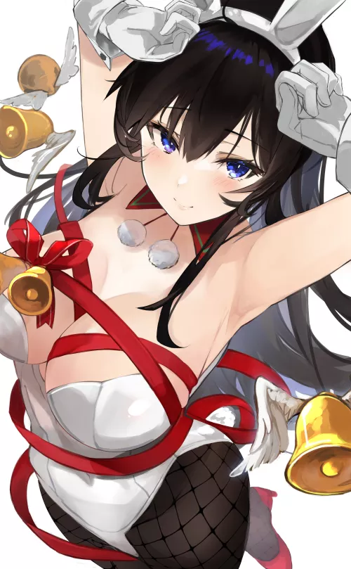 Christmas Bunny Girl