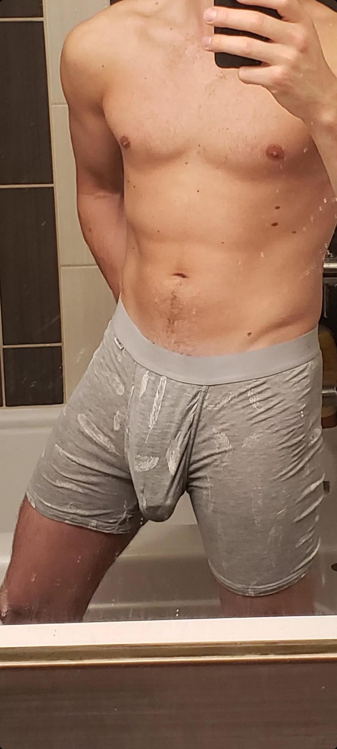 Christmas came early 😉 Who wants to open their present? 🍆