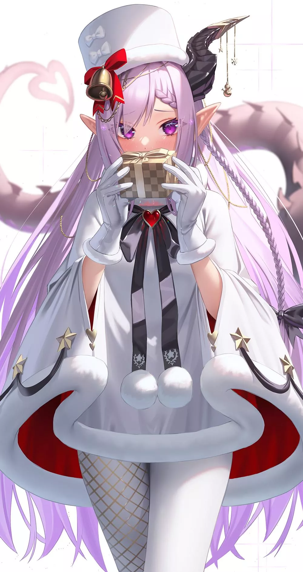 Christmas Dragon Girl Christmas Dragon Girl