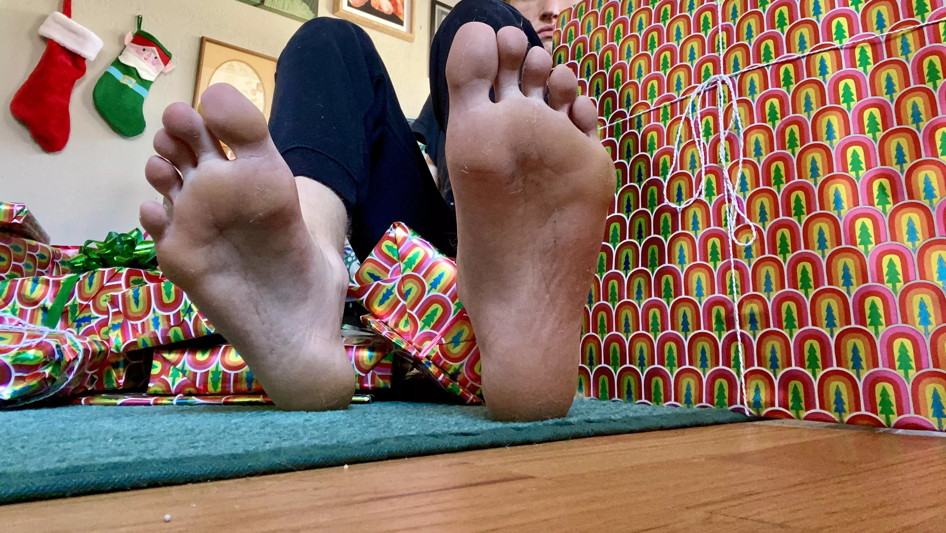 Christmas Eve…all my presents are wrapped expect yours.