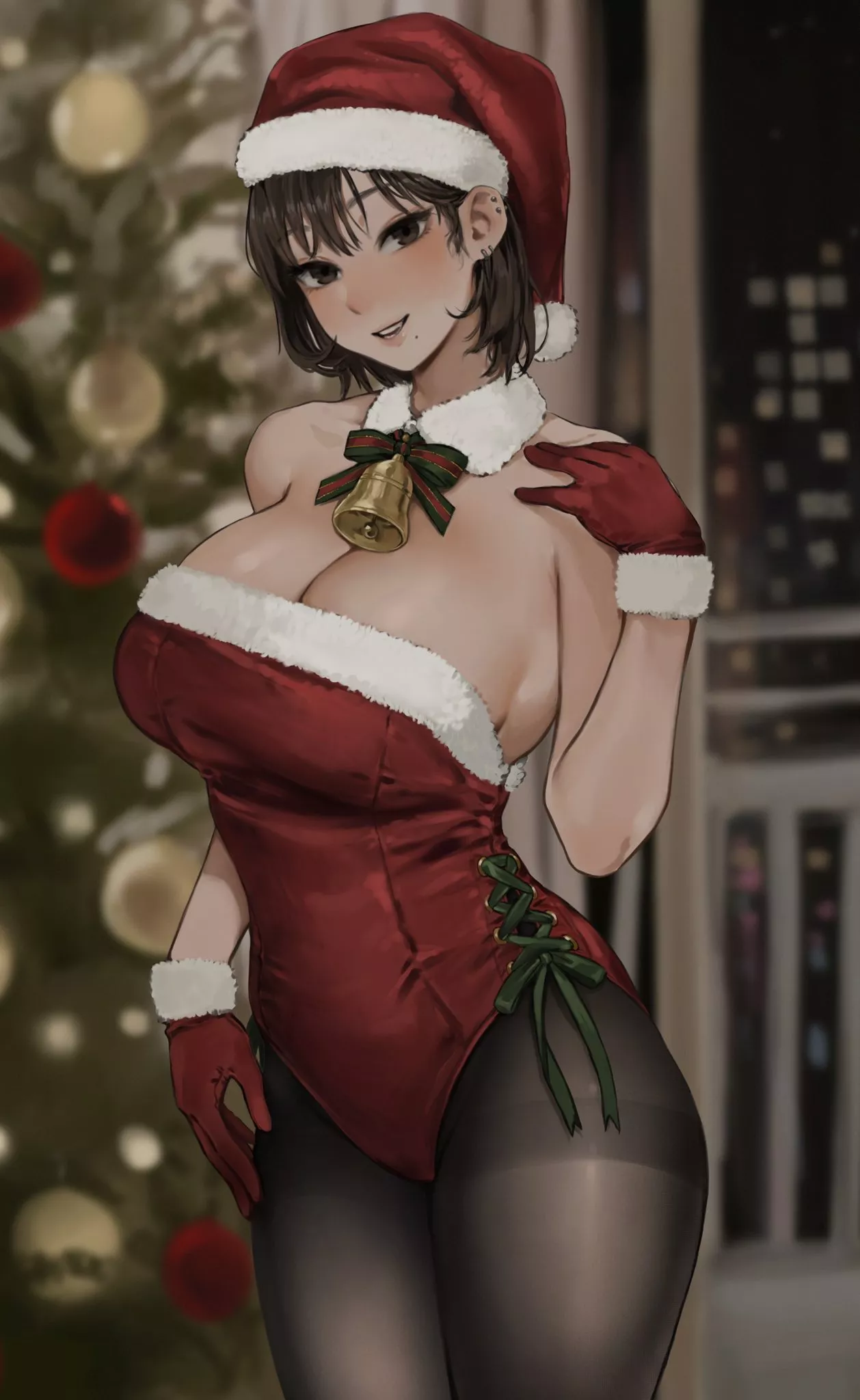 Christmas Leotard Beauty (Ricebug 1821) [Original]
