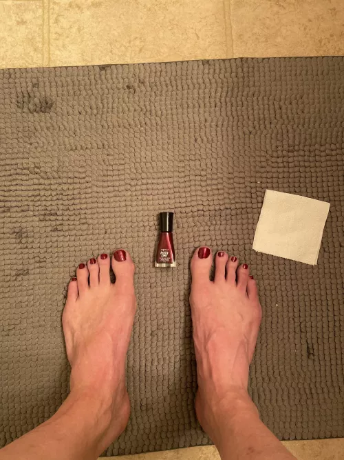 Christmas Toes? The process begins!