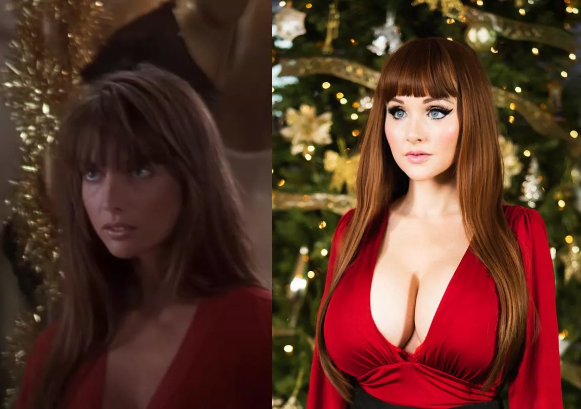 Christmas vacation sales girl - Angie Griffin